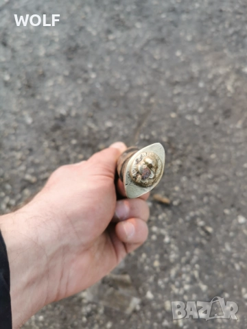 Кукри оригинал рог, месинг седеф, снимка 8 - Антикварни и старинни предмети - 52930743