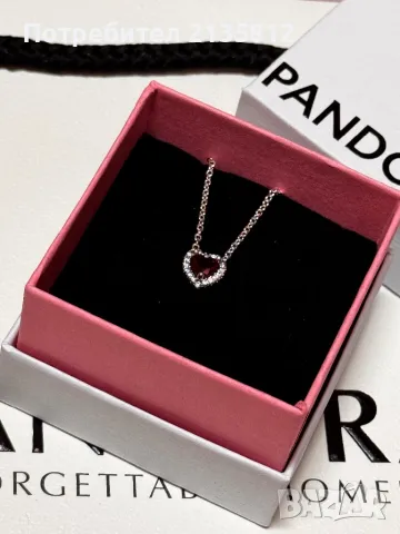 Колие Пандора Pandora , снимка 5 - Колиета, медальони, синджири - 49920421