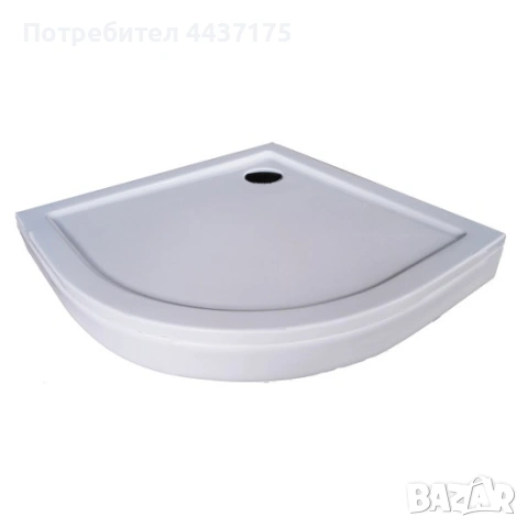 GRS90-BORA Комплект овално корито 90см с крачета, сифон и подвижна престилка