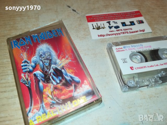 ПОРЪЧАНА-IRON MAIDEN-АУДИОКАСЕТА 1910211107, снимка 3 - Аудио касети - 34512432