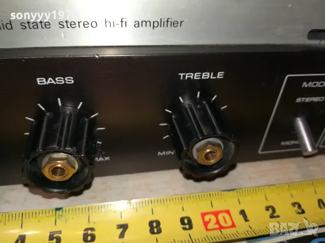 TELETON SAQ-206B SOLID STATE AMPLI-ВНОС SWISS 0411241614LNWCR, снимка 11 - Ресийвъри, усилватели, смесителни пултове - 47837565