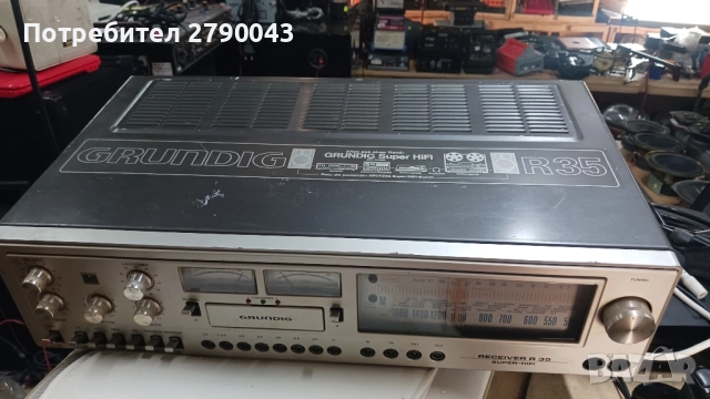 ресивър GRUNDIG R 35, снимка 5 - Ресийвъри, усилватели, смесителни пултове - 51991330