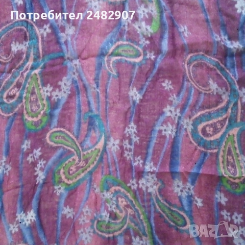 Дамски шал с ресни , снимка 7 - Шалове - 52272514