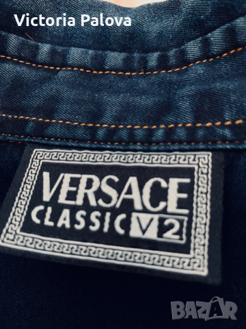 VERSACE CLASSIC V2 риза оригинал, снимка 7 - Ризи - 36204318