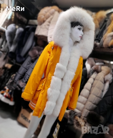 Парка с естествен косъм , снимка 1