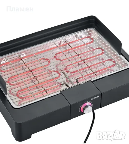 SEVERIN PG 8565 – Електрическа настолна скара 2200 W, снимка 4 - Скари - 55885459