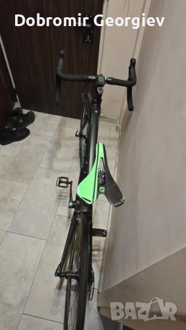 Продавам Cube Attain 2018 Road Bike – размер рамка 53 см, Shimano Claris, в отлично състояние (10/10, снимка 2 - Велосипеди - 53811183