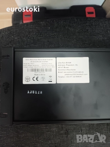 SOLINBA мрежов инвертор 500W, соларен инвертор с чиста синусоида DC22v-56v към AC190-260v , снимка 10 - Друга електроника - 52457680