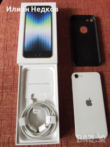 Phone SE 3 2022 64GB Starlight, снимка 3 - Apple iPhone - 53052033