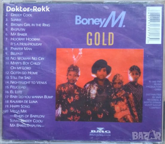 Boney M. - Gold - Greatest Hits (CD) 1992, снимка 2 - CD дискове - 40762842