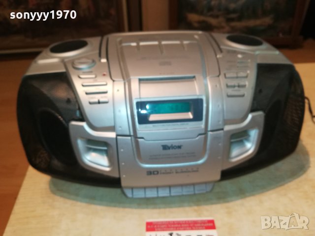 TEVION-CD DECK TUNER AMPLIFIER 1010212043, снимка 4 - Радиокасетофони, транзистори - 34417595