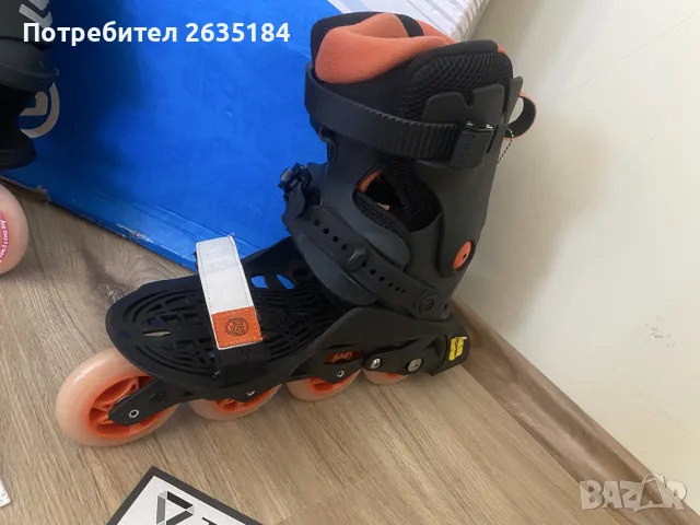 Професионални ролери Powerslide Doop Orange Sunset 80 (EU 36-43), снимка 4 - Ролери, кънки - 56058207
