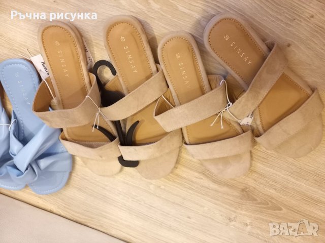 Дамски летни чехли чисто нови ,цена 10лв за чифт, снимка 2 - Чехли - 40205951