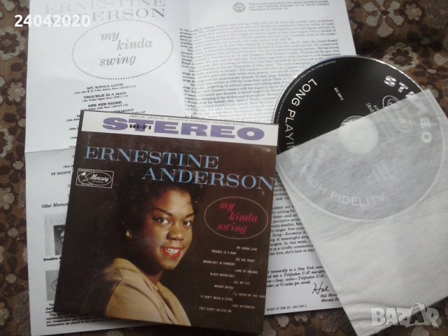 Ernestine Anderson – My Kinda Swing оригинален диск