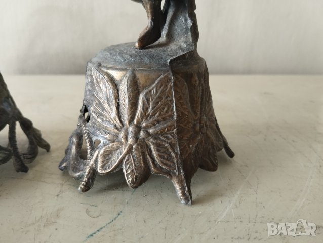 два барокови свещници-комплект, снимка 3 - Други ценни предмети - 41931886