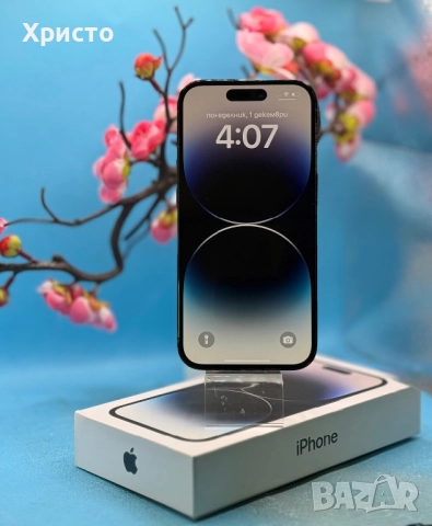 Apple iPhone 14 Pro, 128GB, 6GB RAM, 5G, Space Black , снимка 3 - Apple iPhone - 52621608