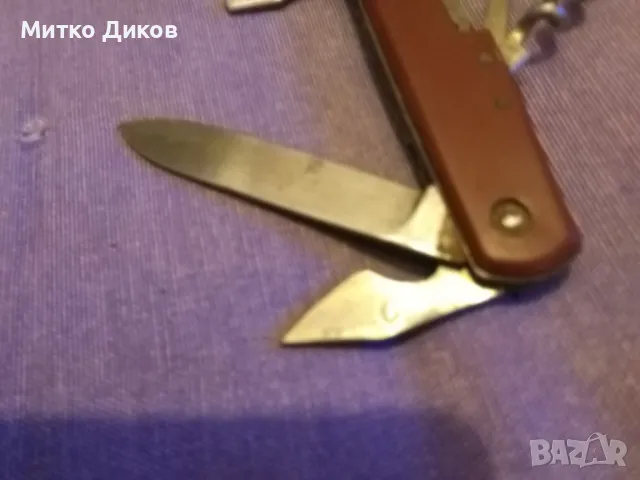 PRADEL марково ножче пет части на френската армия  без луфт, снимка 9 - Ножове - 49799928