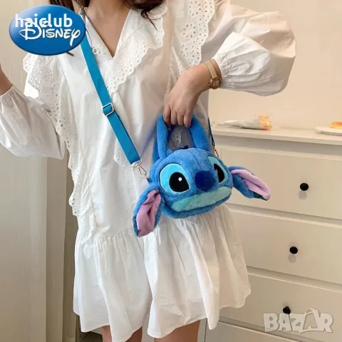Стич плюшена детска чанта/Stich/Стич раничка/Стич, снимка 2 - Раници - 48163702