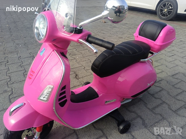 VESPA Акумулаторен мотор голям Vespa GTS Super Розов, снимка 8 - Други - 53849997