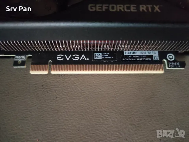 Видео карта Nvidia GeForce RTX 3060, 12GB, EVGA XC GAMING, снимка 11 - Видеокарти - 49688473