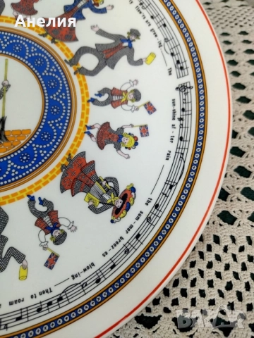 Чиния за стена - Перлени крале и кралици на Лондон , снимка 3 - Декорация за дома - 52335977