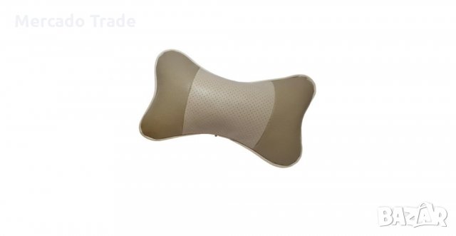 Възглавници, За подглавник на седалка, 2207, Бежов, снимка 2 - Аксесоари и консумативи - 35792278