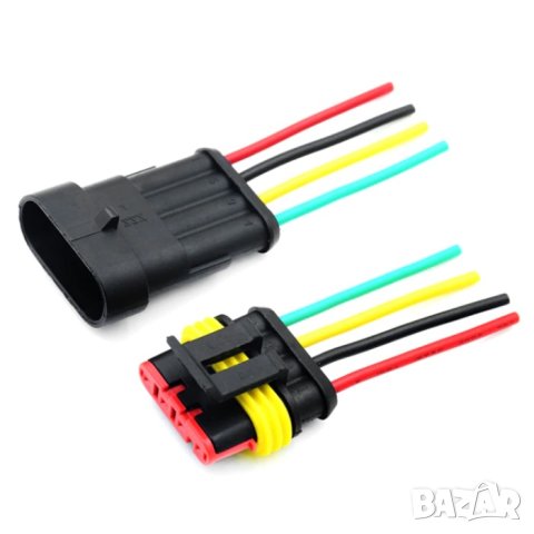 Букси водоустойчиви конектор конектори автомобил кола мотор , снимка 5 - Аксесоари и консумативи - 33538786