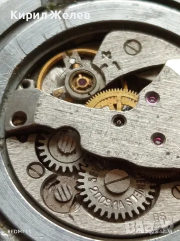 Стар механичен часовник мъжки за ремонт части КОЛЕКЦИЯ 48087, снимка 5 - Антикварни и старинни предмети - 50124466