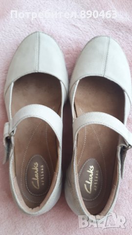 Дамски обувки Clarks, естествена кожа, снимка 4 - Дамски ежедневни обувки - 34028758