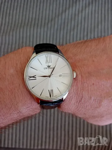  Swiss Made  Optima Нов, снимка 4 - Мъжки - 55988335