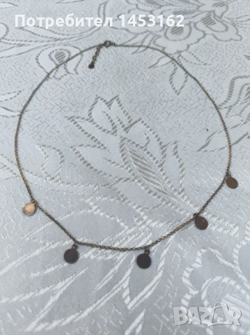 Сребърно колие , снимка 1