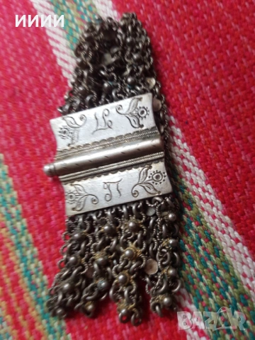 Сребърна гривна верижка 