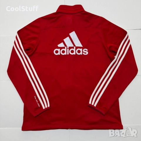 Adidas Bayern Munchen Mia San Mia Байерн Мюнхен Футболно Спортно Горнище Размер 13-14 Години, снимка 8 - Детски якета и елеци - 52423217