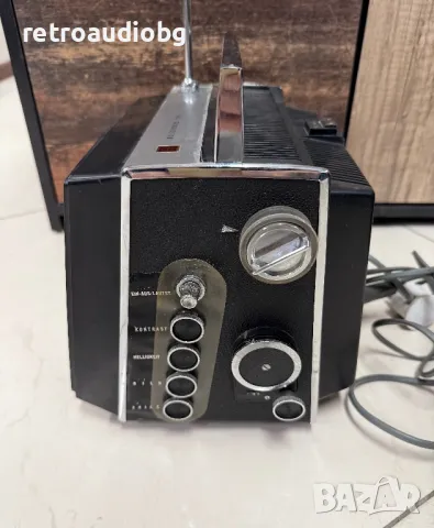 💥Колекционерски портативен телевизор NATIONAL TR-912 - 8 инча - 1970 г. - Made in Japan💥, снимка 5 - Телевизори - 50250543