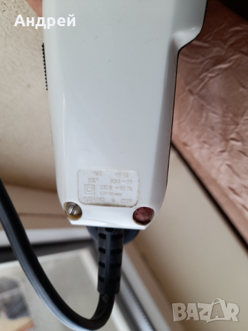 Стара електрическа машинка за подстригване, снимка 8 - Антикварни и старинни предмети - 44634929