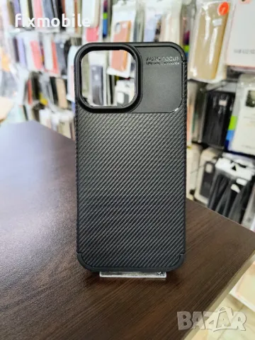 Apple iPhone 16 Pro Max Carbon Fiber силиконов Калъф / Кейс