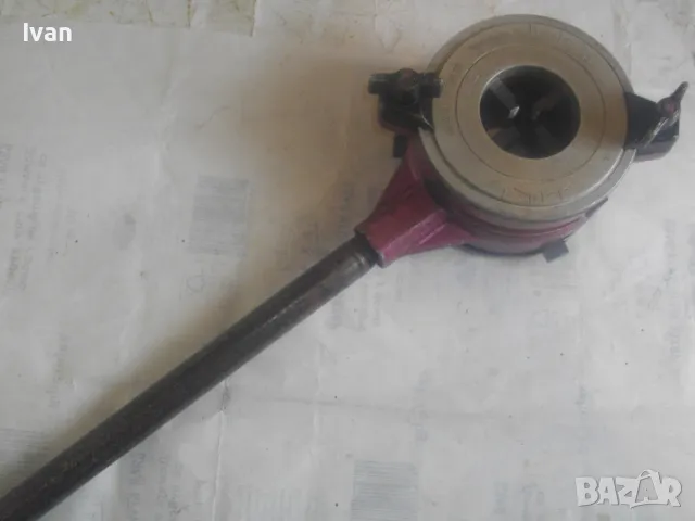 JOPAL 2 NAREX ПОЧТИ НОВА ВИНТОНАРЕЗКА ЗА РЕЗБИ НА МЕТАЛНИ ТРЪБИ 1/2"-2"ЦОЛ ЧЕХОСЛОВАШКО ПРОИЗВОДСТВО, снимка 5 - Други инструменти - 49453157