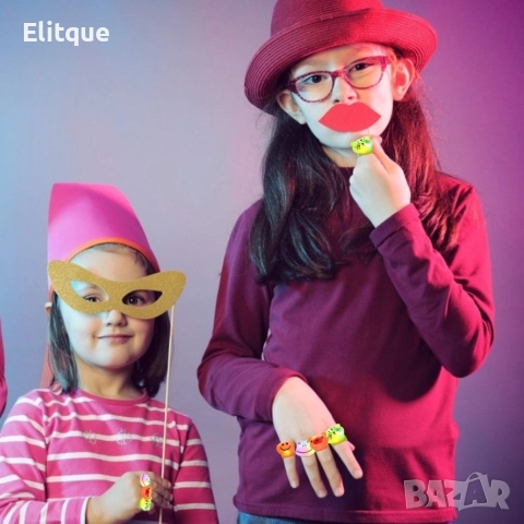 Светещ пръстен TPR. Мигащ парти пръстен, снимка 5 - Пръстени - 52800530