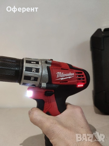 Milwaukee C12DD винтоверт., снимка 11 - Винтоверти - 53291529