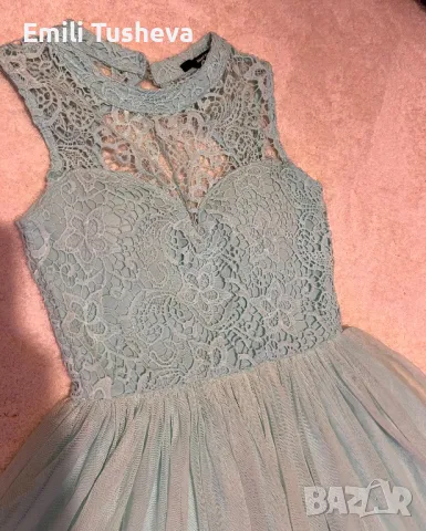 Стилна рокля с прорез на гърба, снимка 8 - Рокли - 48256468