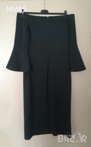 Нова рокля H&M S-M размер зелена, снимка 2 - Рокли - 42381288