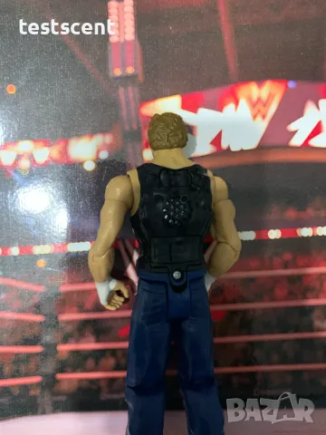 Екшън фигура WWE Jon Moxley Dean Ambrose Дийн Амброуз Basic играчка WWE AEW Tough Talkers, снимка 9 - Колекции - 48507413