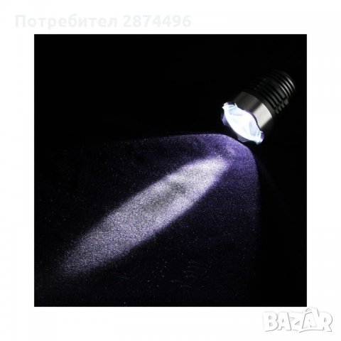 1869  Led фенер за колело и фенер за челник XM-L Т6 1200 lm, снимка 4 - Велосипеди - 35801131