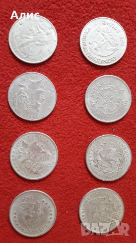 колекция от стари американски доларови монети-реплика, снимка 9 - Нумизматика и бонистика - 41698427