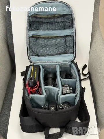 Фотоапарат Panasonik GH5 + обектив Panasonic Leica DG 12-60mm f 2.8-4, снимка 15 - Фотоапарати - 49387235