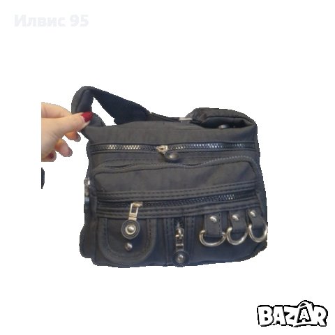 Дамска чанта с дръжка в различни модели от текстил и кожа, снимка 14 - Чанти - 44398629