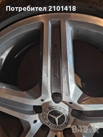 Джанти с гуми за Мерцедес спорт пакет 18 цола, снимка 9 - Гуми и джанти - 51686158