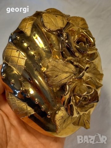 Украинска порцеланова бижутерка с позлата 30/2, снимка 4 - Колекции - 41902540