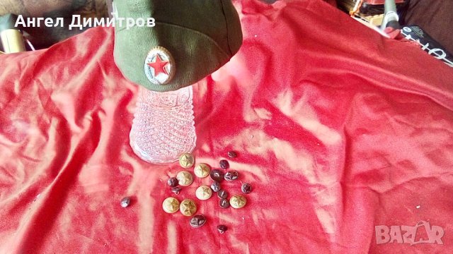 Соц войнишко кепе с 20 копчета , снимка 1 - Антикварни и старинни предмети - 42351828