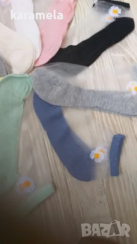 10бр.красиви тънки чорапки, снимка 2 - Дамски чорапи - 47309842